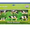 Kids Globe Set De 6 Vacas Frisonas Esc 1:32 - Kids Globe 70009 Animales De Granja