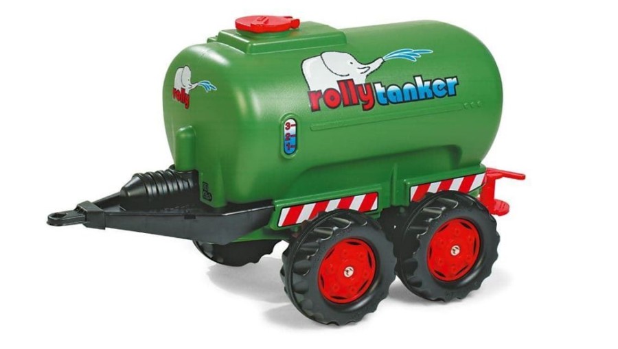 Rolly Toys Cisterna Verde Rolly Tanker Para Tractor De Pedales De Juguete Rolly Toys 12265 Excavadoras Y Remolques