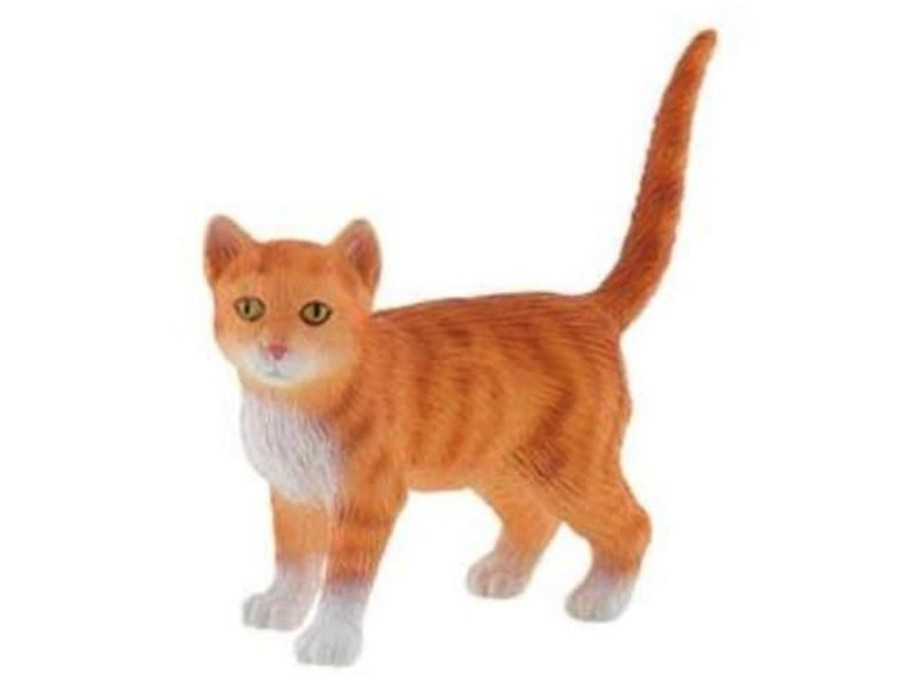 Bullyland Gato Atigrado De Juguete Bullyland 66371 Animales De Granja