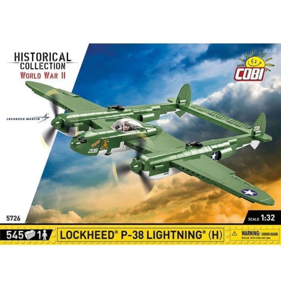 Cobi Avion Lockheed P-38 H Rayo De Cobi 5726 (545 Piezas) - Hobby Bloques Construccion Juguete