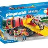 Playmobil Grua Con Moto Playmobil 70199 - Hobby Playmobil Juguetes