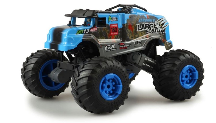 Busto juguetes Monster Truck Crazy Sxs13 1:16 Rtr, Azul | Busto Juguetes Coches Rc