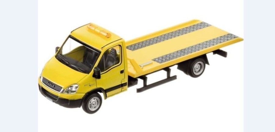 Mondo Motors Camion Grua Iveco Con Coche Escala 1:43 | Mondo Motors Maquetas Y Miniaturas