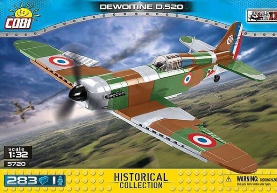 Cobi Avion Dewoitine D.520 Cobi 5720 (283 Piezas) - Hobby Bloques Construccion Juguete