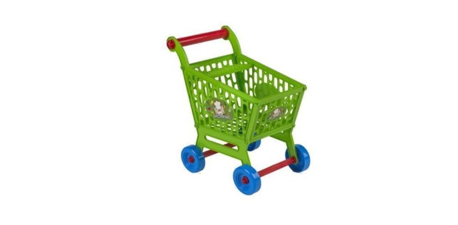 COLORBABY Carrito De La Compra Con Alimentos De Juguete Otros Juguetes