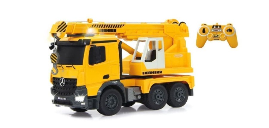 Jamara Camion Grua De Juguete Mercedes Benz Radiocontrol Liebherr 1:20 2,4 | Jamara Camiones Rc