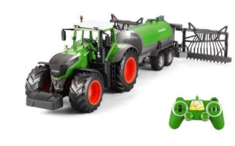 Busto juguetes Tractor Radiocontrol Con Cisterna De Juguete Esc 1:16 | Busto Juguetes Tractores Rc