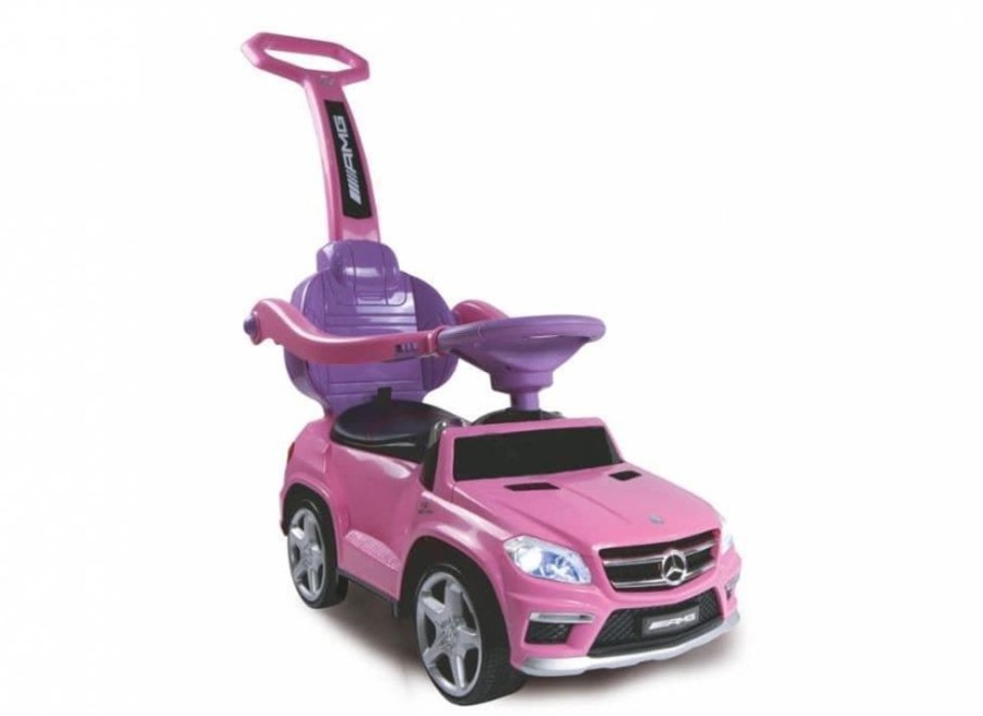 Jamara Correpasillos Mercedes Gl63Amg Fucsia Con Barra De Empuje | Jamara Correpasillos