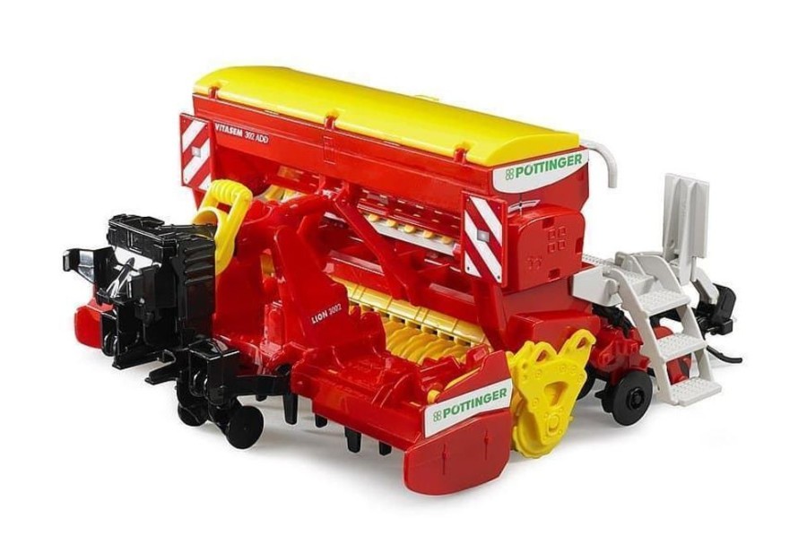 Bruder Sembradora De Juguete Pottinger Vitasem 302 Add-Escala 1:16 Bruder 023 Maquinaria Agricola Bruder