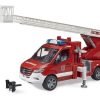 Bruder Camion De Bomberos Mb Sprinter De Juguete Bruder 02673 Vehiculos De Emergencia Bruder