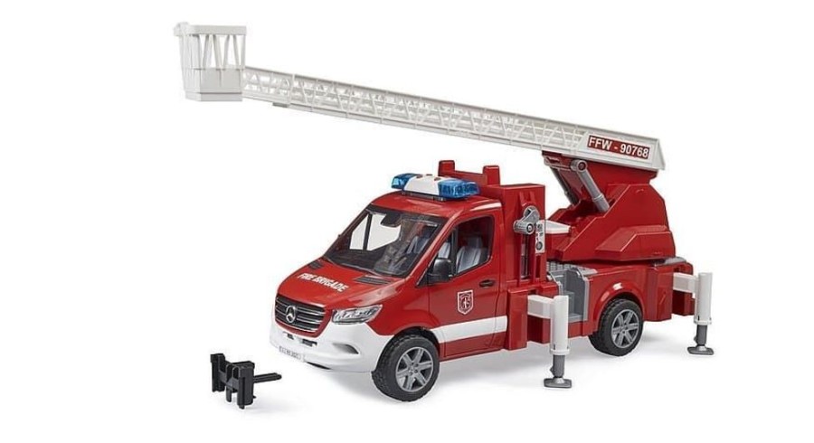 Bruder Camion De Bomberos Mb Sprinter De Juguete Bruder 02673 Vehiculos De Emergencia Bruder