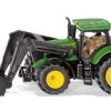 Siku Tractor John Deere Con Pala De Juguete Siku 1395 Escala 1:87