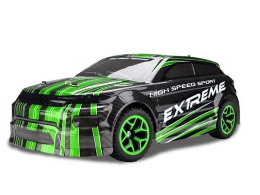 Busto juguetes Coche De Rally Am-5 Radiocontrol 4Wd Escala 1:18 Verde | Busto Juguetes Coches Rc