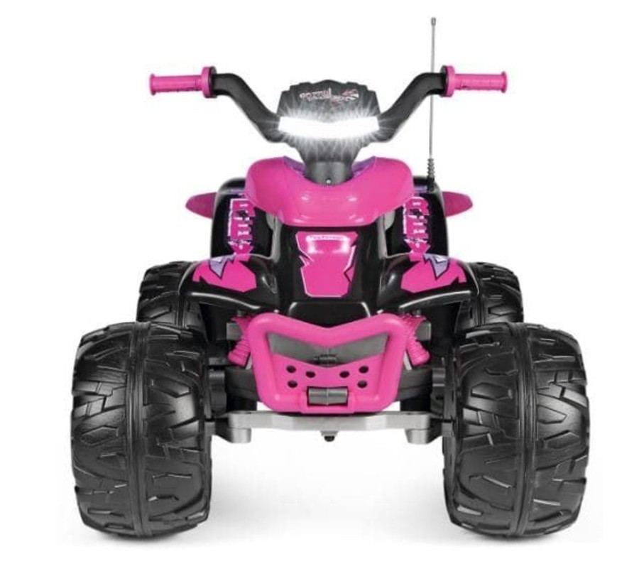 Peg Perego Quad Electrico 12V Corral T-Rex 330W Pink Con Luces Y Sonido Igor0101 Peg Perego Quads Electricos Ninos