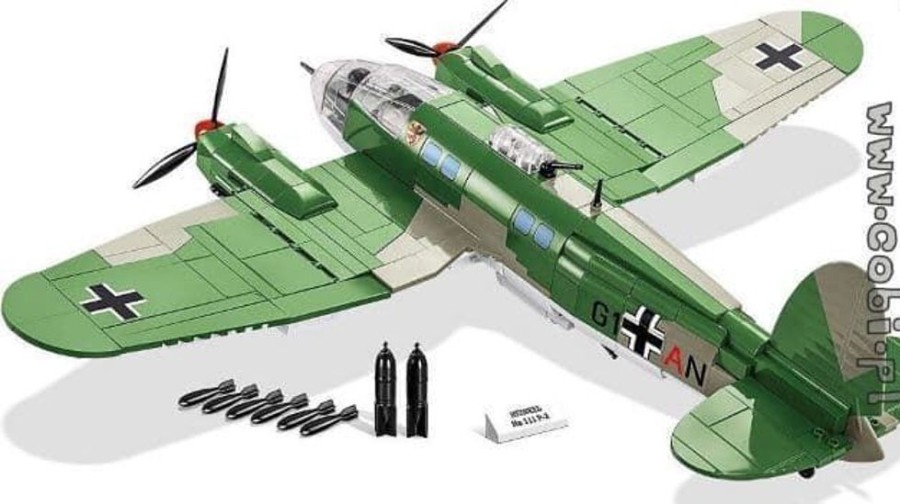 Cobi Avion Heinkel He 111 P-2 Cobi 5717 (675 Piezas) - Hobby Bloques Construccion Juguete