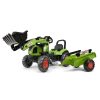 Falk Tractor De Pedales Claas Arion 410 Con Pala Y Remolque De Juguete Falk 2040Am De 2 A 5 Anos