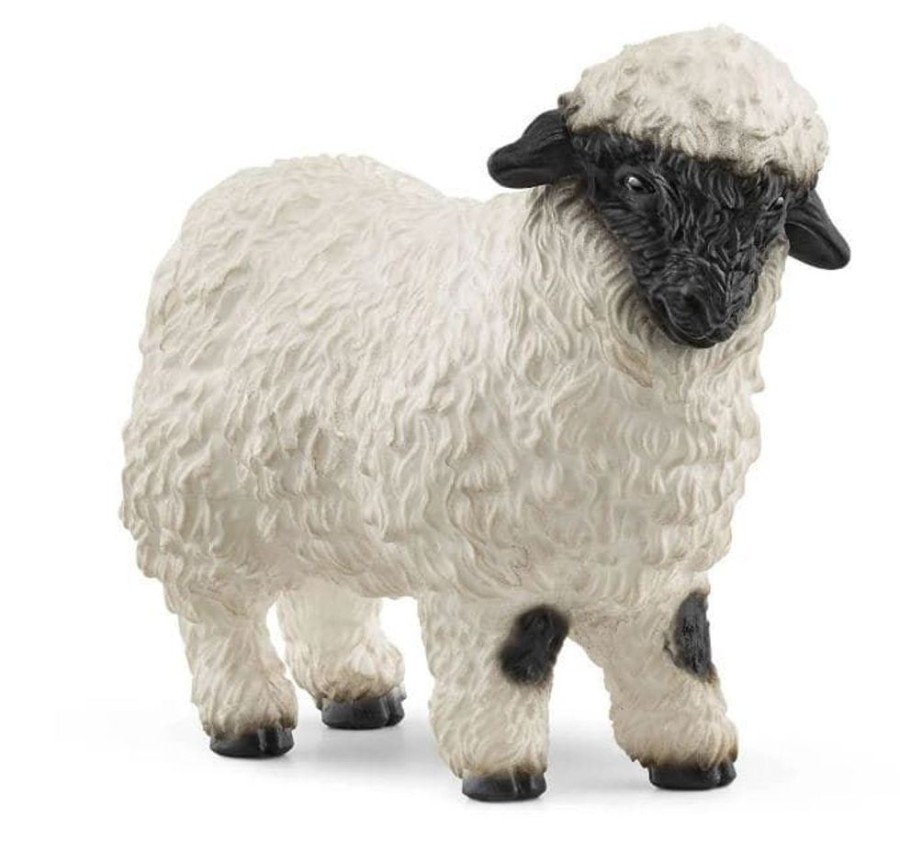 Schleich Oveja De Nariz Negra De Valais Schleich 13965 Animales De Granja