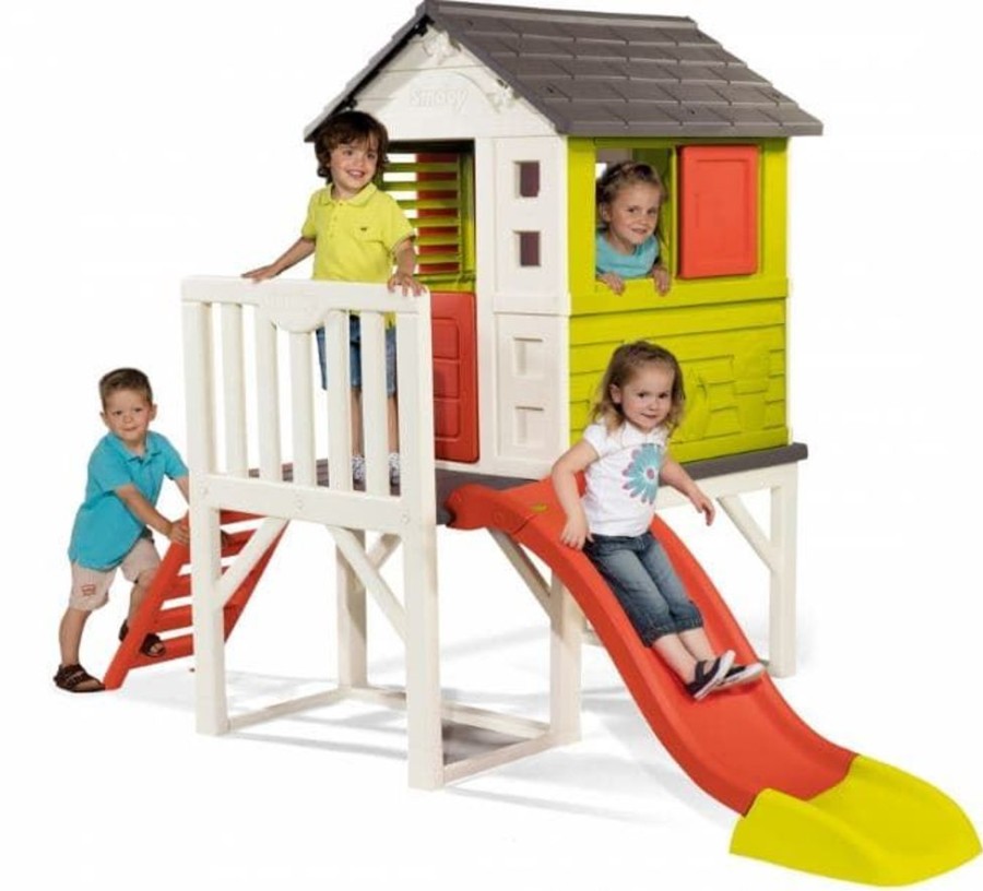 Smoby Casita Para Ninos Casa De La Playa De Juguete Smoby 810800 Casas Jardin