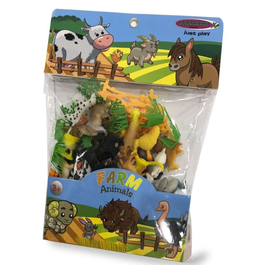 Jamara Animales De Granja 50 Piezas Set Jamara 460477 Animales De Granja