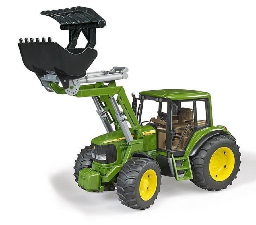 Bruder Tractor De Juguete John Deere 6920 Con Pala-Escala 1:16 Bruder 02052 Tractores Bruder