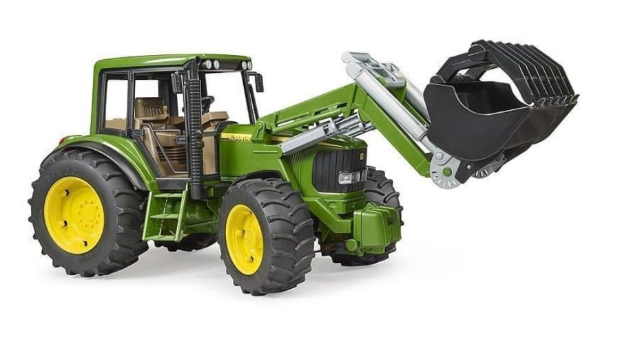 Bruder Tractor De Juguete John Deere 6920 Con Pala-Escala 1:16 Bruder 02052 Tractores Bruder