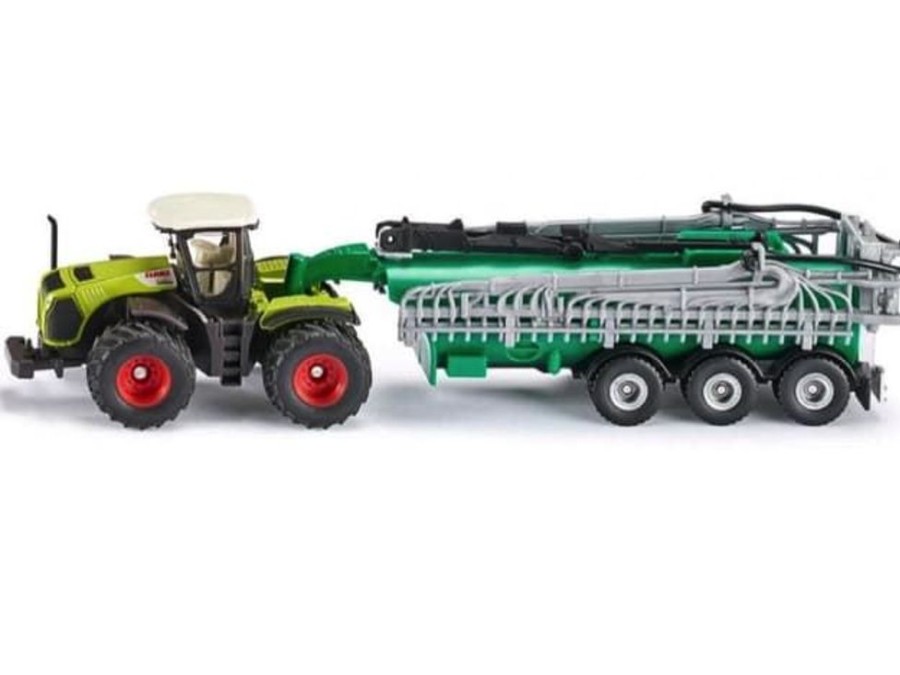 Siku Tractor Claas Xerion Con Cisterna De Juguete Esc 1:87 Siku 1827 Escala 1:87