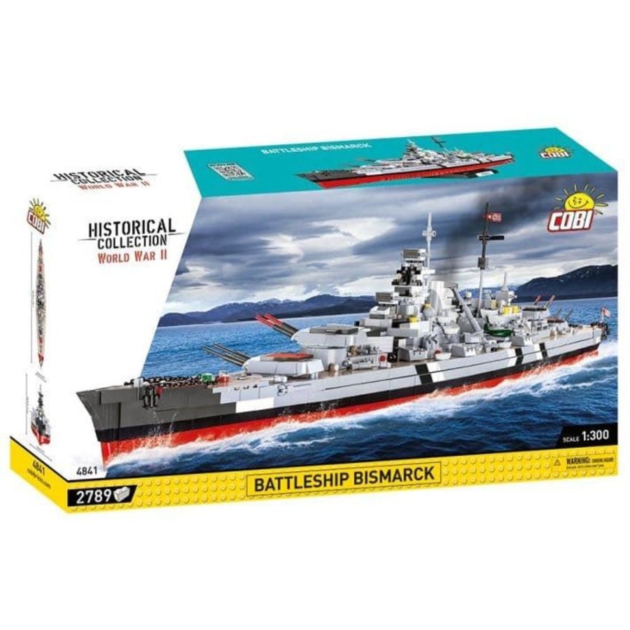 Cobi Barco Acorazado Bismarck De Cobi 4841 (2789 Piezas) - Hobby Bloques Construccion Juguete