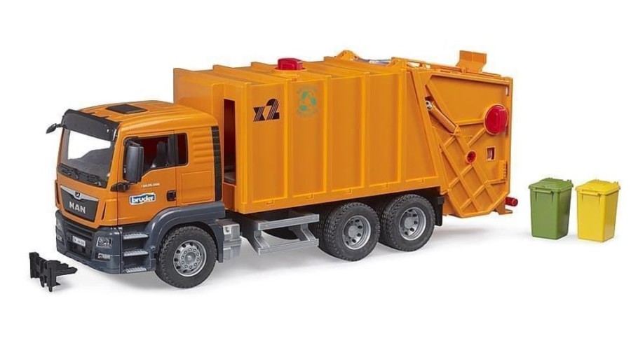 Bruder Camion De Basura Man Tgs De Juguete Escala 1:16 Bruder 03760 Novedades Bruder 2023