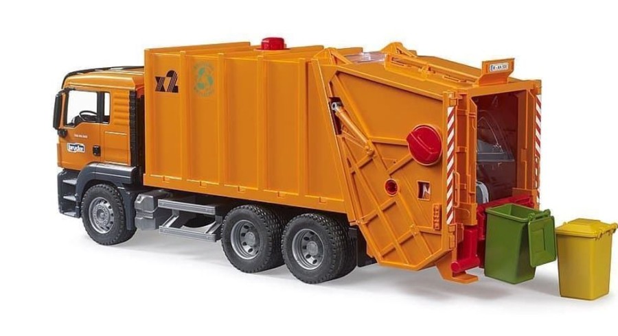 Bruder Camion De Basura Man Tgs De Juguete Escala 1:16 Bruder 03760 Novedades Bruder 2023