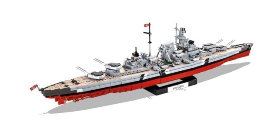 Cobi Barco Acorazado Bismarck Contruccion Cobi 4819 - Hobby Bloques Construccion Juguete