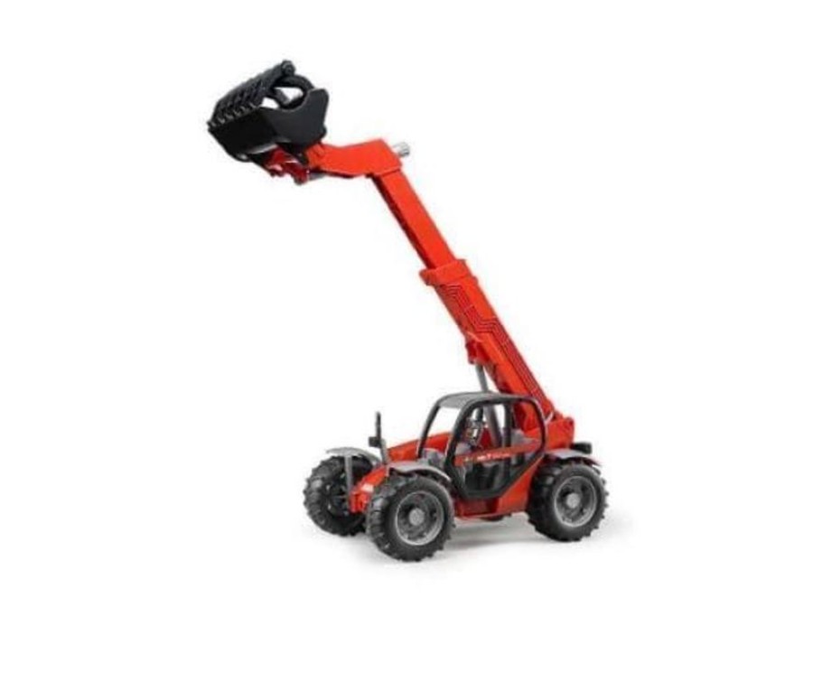 Bruder Telescopica De Juguete Manitou Mlt 633- Escala 1:16 Bruder 02125 Tractores Bruder