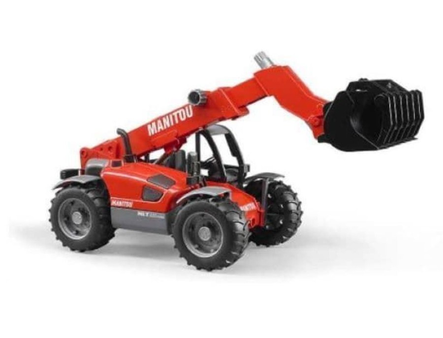 Bruder Telescopica De Juguete Manitou Mlt 633- Escala 1:16 Bruder 02125 Tractores Bruder