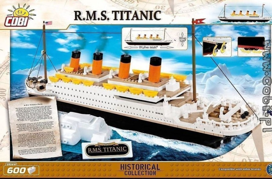 Cobi Barco Titanic De Cobi 1914A - Hobby Bloques Construccion Juguete