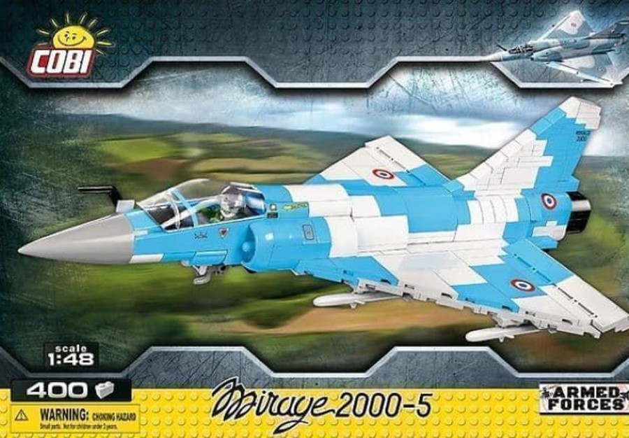 Cobi Avion Mirage 2000-5 Cobi 5801 (400 Piezas) - Hobby Bloques Construccion Juguete