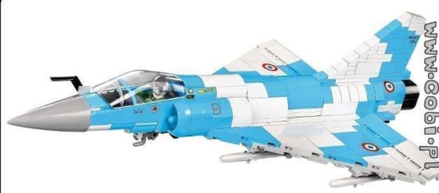 Cobi Avion Mirage 2000-5 Cobi 5801 (400 Piezas) - Hobby Bloques Construccion Juguete