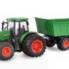 Busto juguetes Tractor Radiocontrol Con Remolque Basculante 1:24 Rtr | Busto Juguetes Tractores Rc