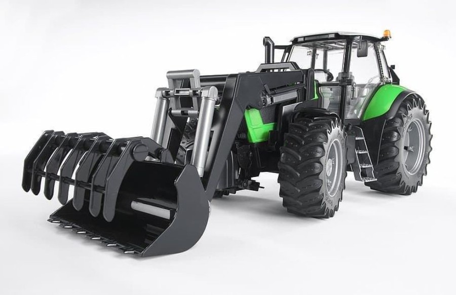 Bruder Tractor De Juguete Deuzt Agrotron X720 Con Pala.-Escala 1:16 Bruder 03 Tractores Bruder