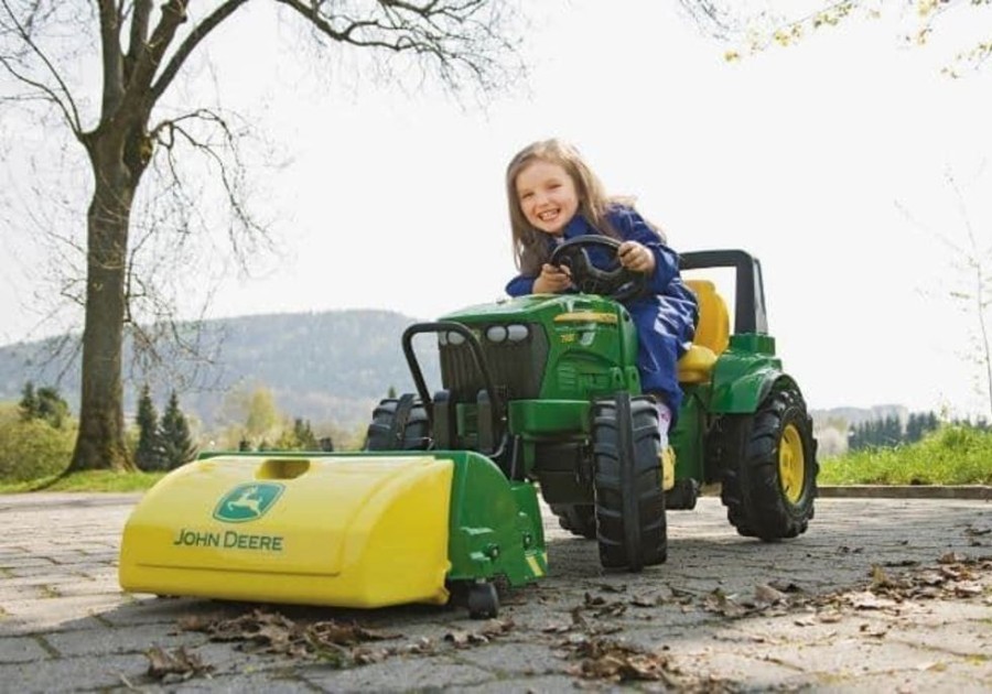 Rolly Toys Barredora John Deere Para Tractor De Pedales De Juguete Rolly Toys 40971 Excavadoras Y Remolques