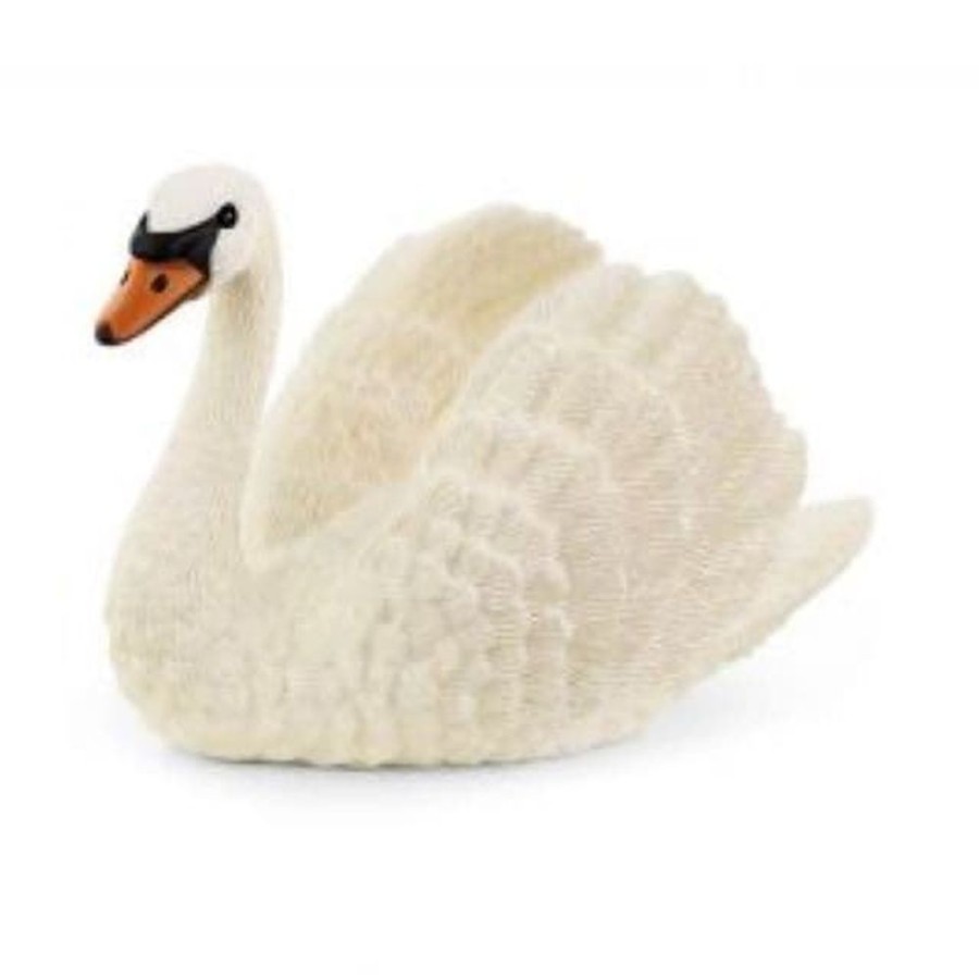 Schleich Cisne De Juguete Schleich 13921 - Granjas Y Animales Animales De Granja