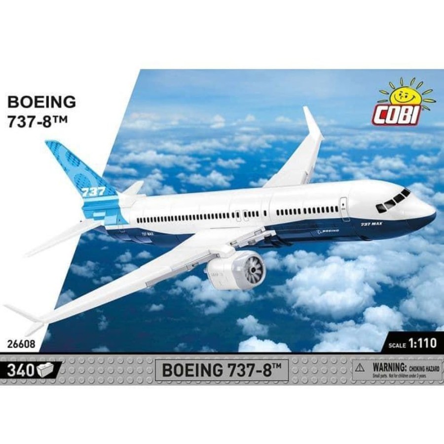 Cobi Avion Boeing 737-8 De Cobi 26608 (340 Piezas) - Hobby Bloques Construccion Juguete