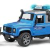 Bruder Coche De Policia De Juguete Land Rover Defender.- Escala 1:16 Bruder 02597 Vehiculos De Emergencia Bruder