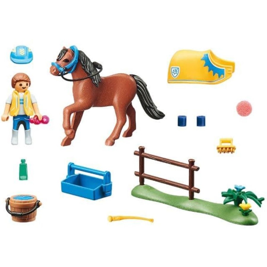 Playmobil Poni De Juguete Playmobil 70523 - Hobby Playmobil Juguetes