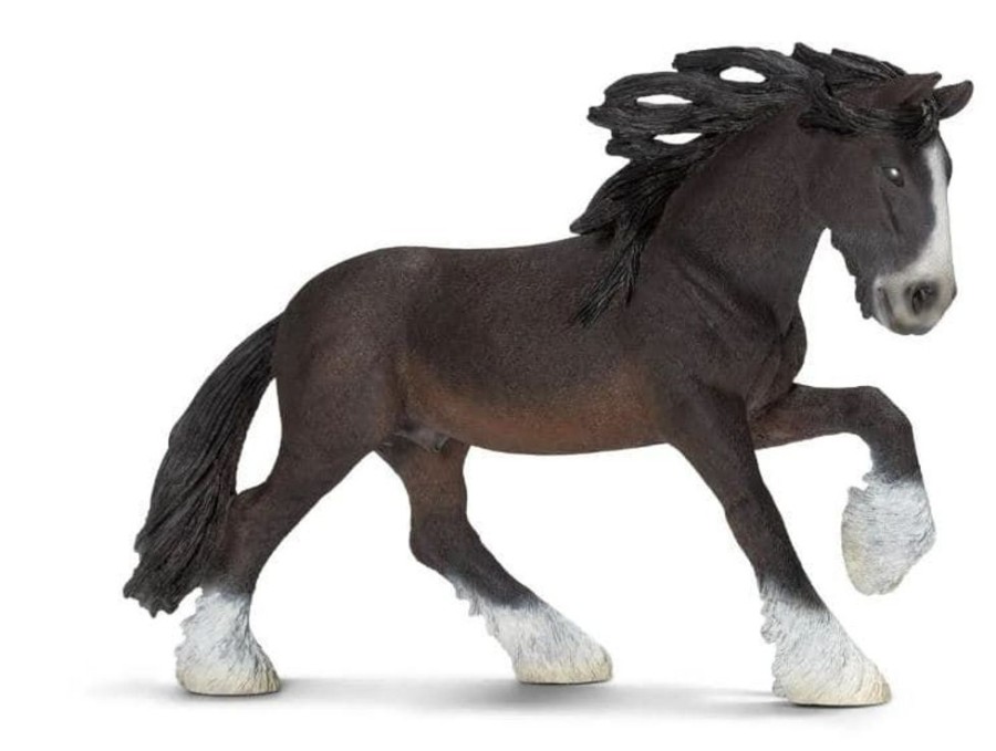 Schleich Caballo Semental Shire Schleich 13734 - Granjas Y Animales Animales De Granja