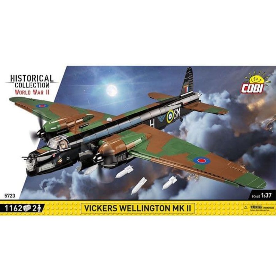 Cobi Avion Vickers Wellington Mk.Ii De Cobi 5723 (1162 Piezas) Bloques Construccion Juguete