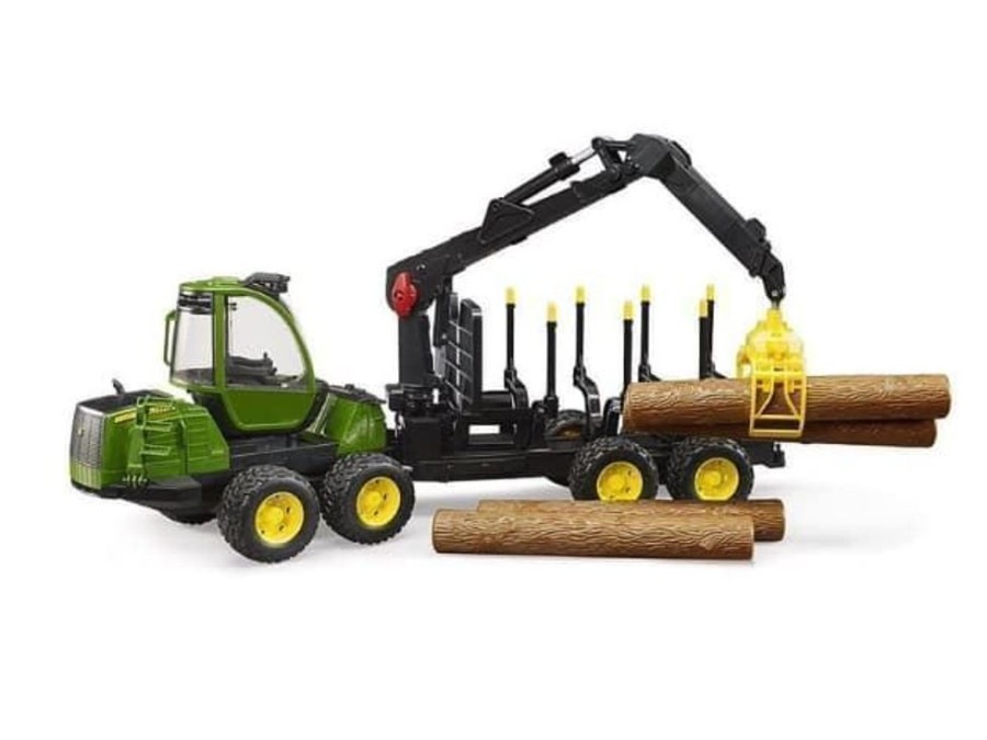 Bruder Autocargador De Juguete John Deere 1210E- Escala 1:16 Bruder 02133 Forestal Bruder