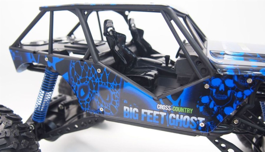 Busto juguetes Crawler Crazy Rock Azul 4X4 1:10 Rtr | Busto Juguetes Coches Rc