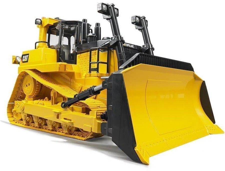 Bruder Bulldozer De Juguete Grande Caterpillar- Escala 1:16 Bruder 02452 Excavadoras Bruder