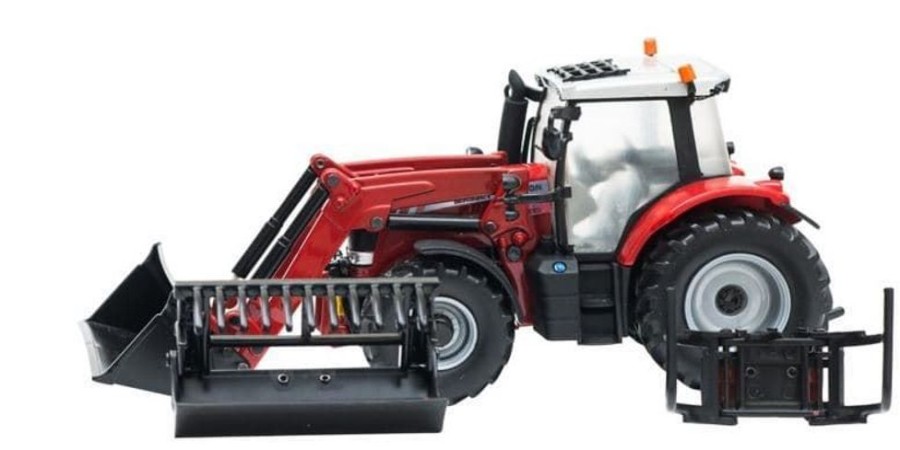 Britains Tractor Massey Ferguson 6613 Con Cargador Delantero De Juguete Esc 1:32 Britains 43082A1 Maquetas Y Miniaturas