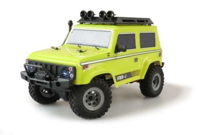 Busto juguetes Amxrock Crawler Am24 4Wd Radio Control Amarillo 1:24 | Busto Juguetes Coches Rc