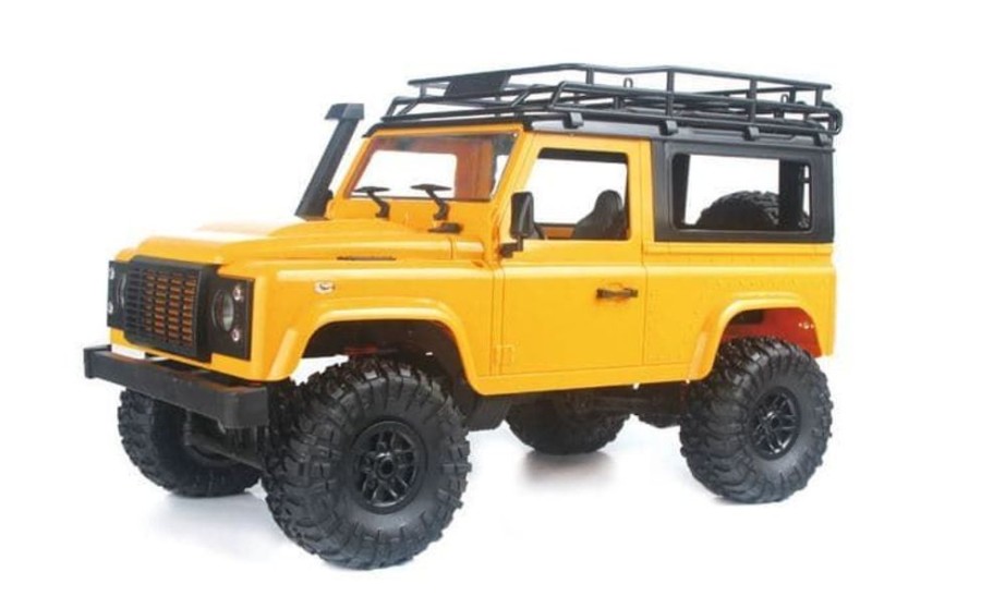 Busto juguetes Kit Construccion Todoterreno Crawler 4Wd Radiocontrol 1:16 Amarillo | Busto Juguetes Coches Rc